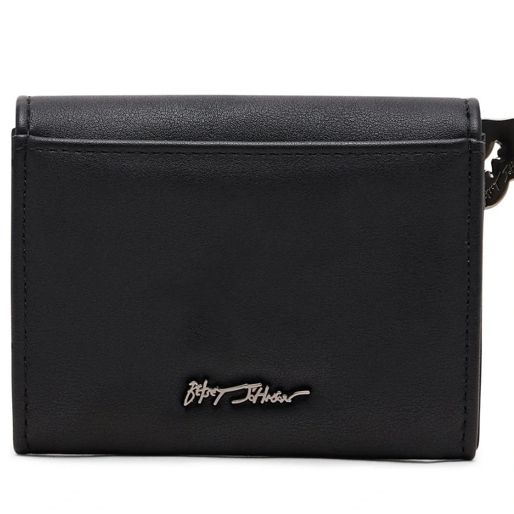 New Betsey Johnson FOREVER HOME WALLET BLACK/MULTI - Picture 3 of 10